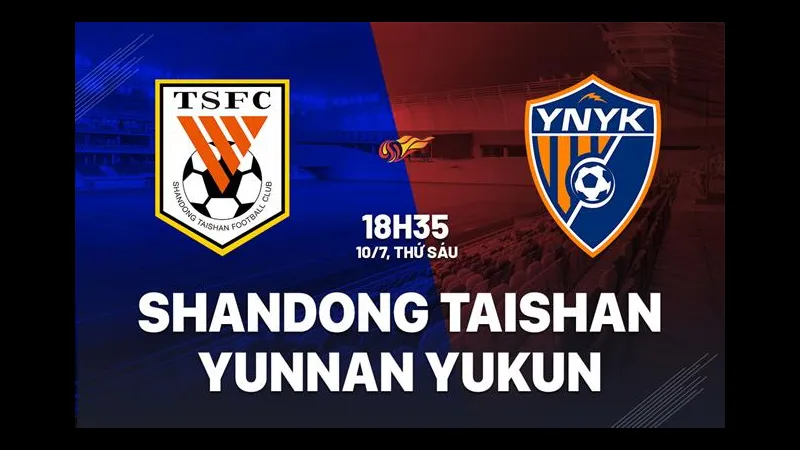 Cầu thủ Shandong Taishan và Yunnan Yukun đối mặt trên sân cỏ Cầu thủ Shandong Taishan và Yunnan Yukun đối mặt trên sân cỏ